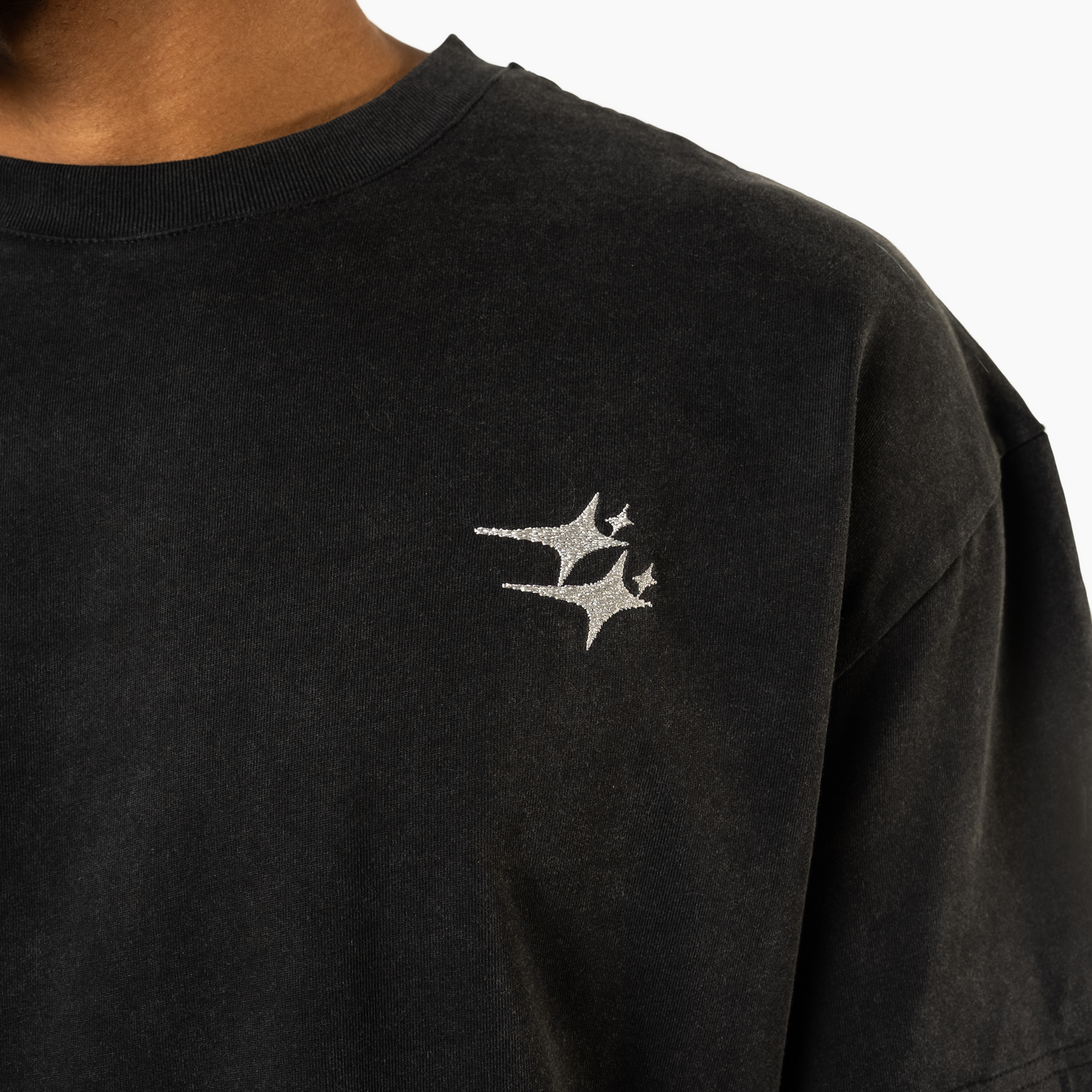 Double Stars Black T-shirt