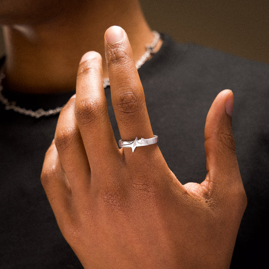 Silver Signature Ring