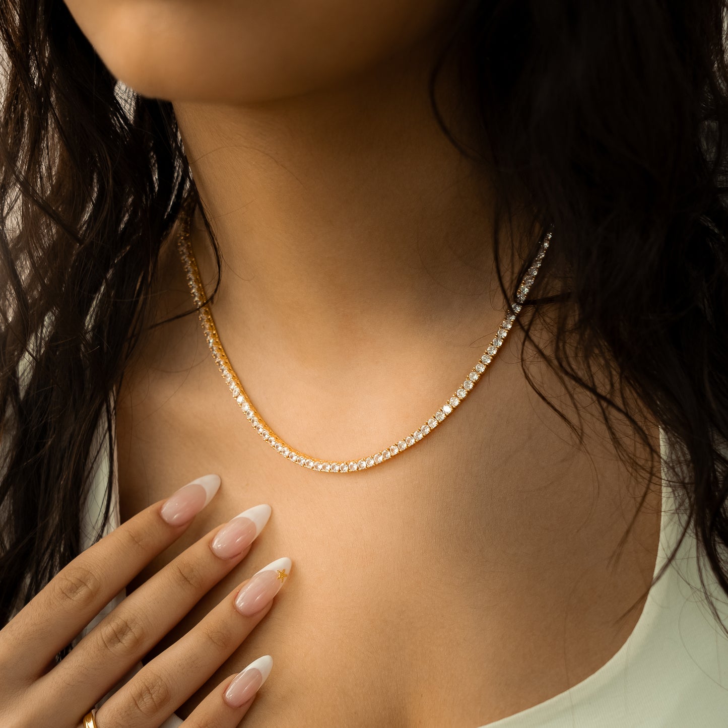 3mm Gold Tennis Chain