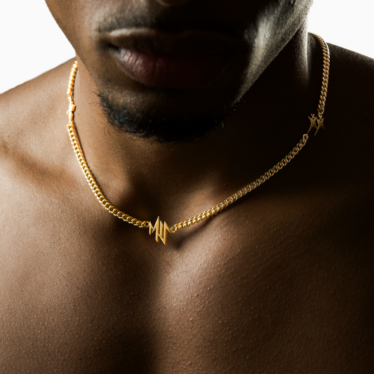 Chaîne MIS Cuban - Doré