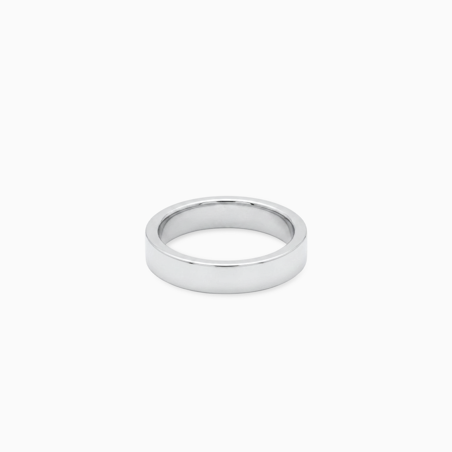 Slim classic band argentée