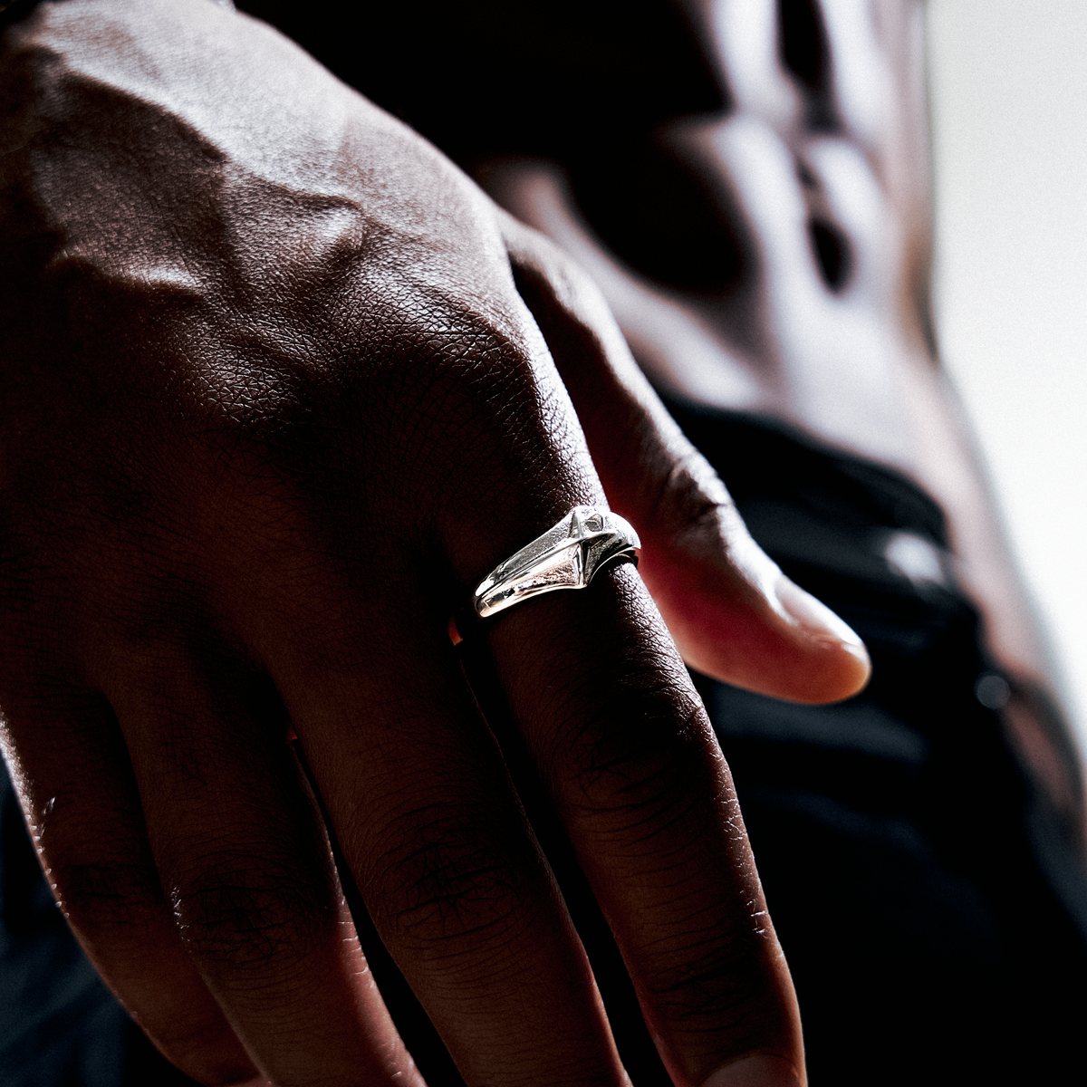 Signature ring V2 - Silver