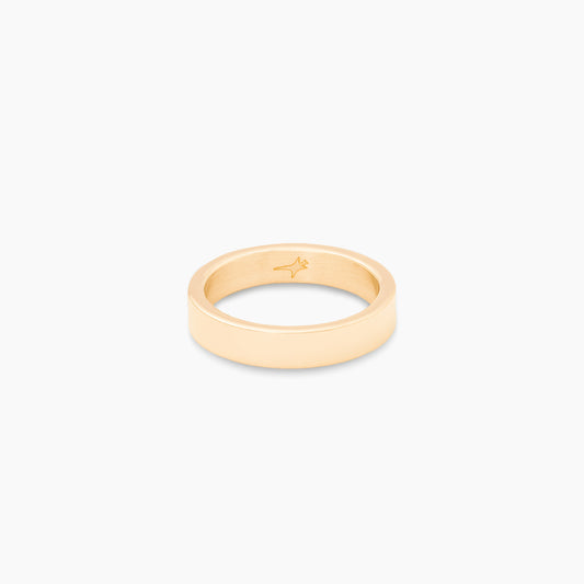 Slim classic band gold