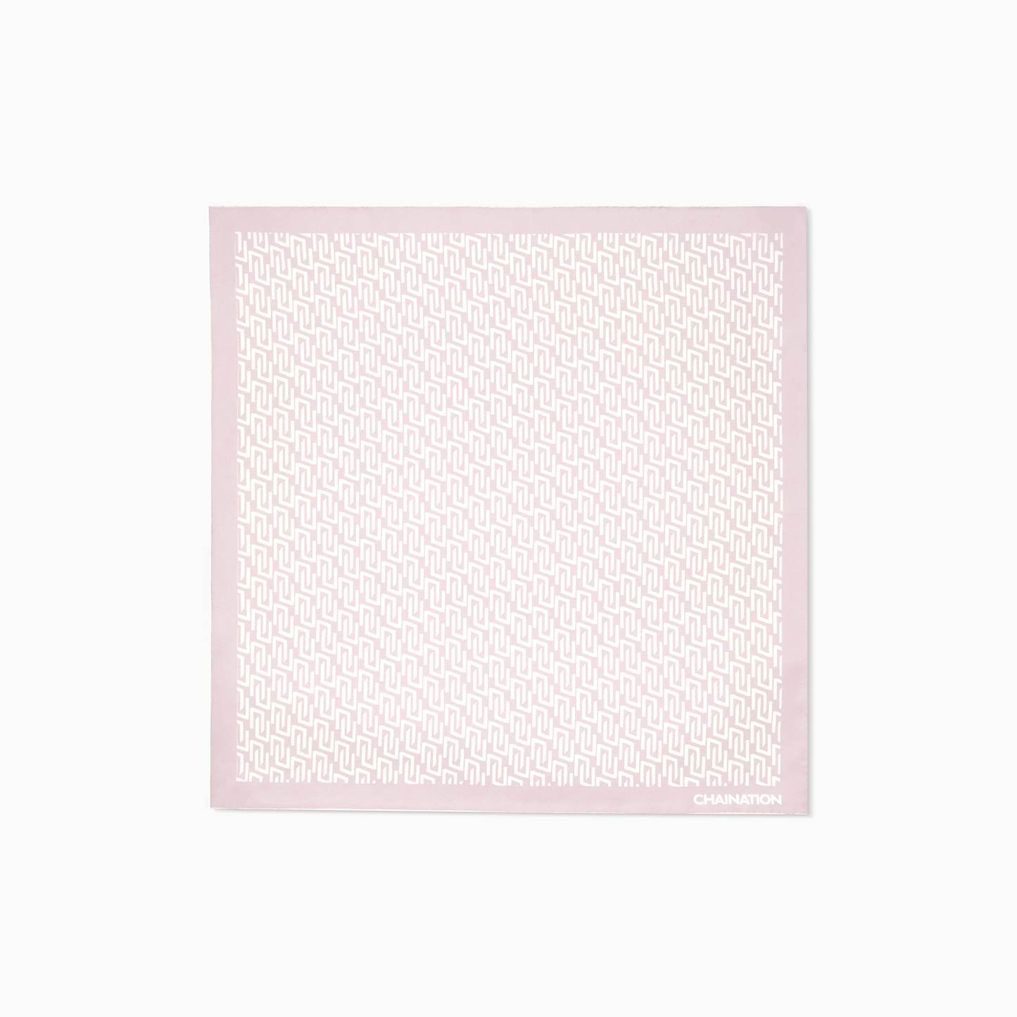 Carré Monogramme - Rose