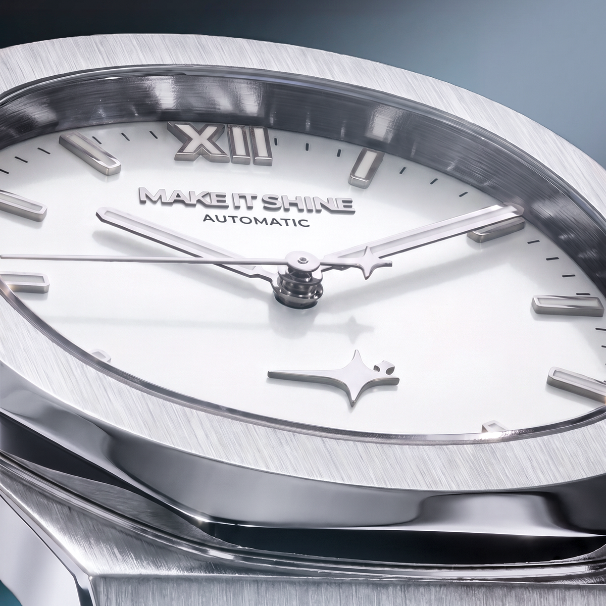 ASON1 - White Dial & 316L Stainless Steel Bracelet