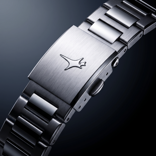 ASON1 - Cadran Skeleton & Bracelet Acier inoxydable 316L