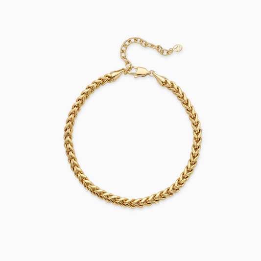 Franco bracelet 3 mm gold