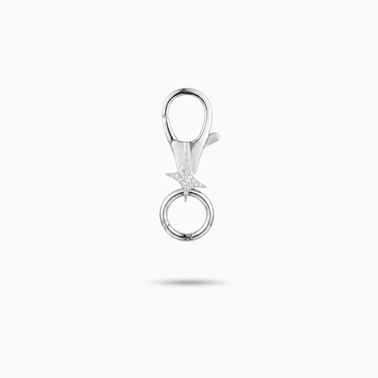 Carabiner Signature Argenté