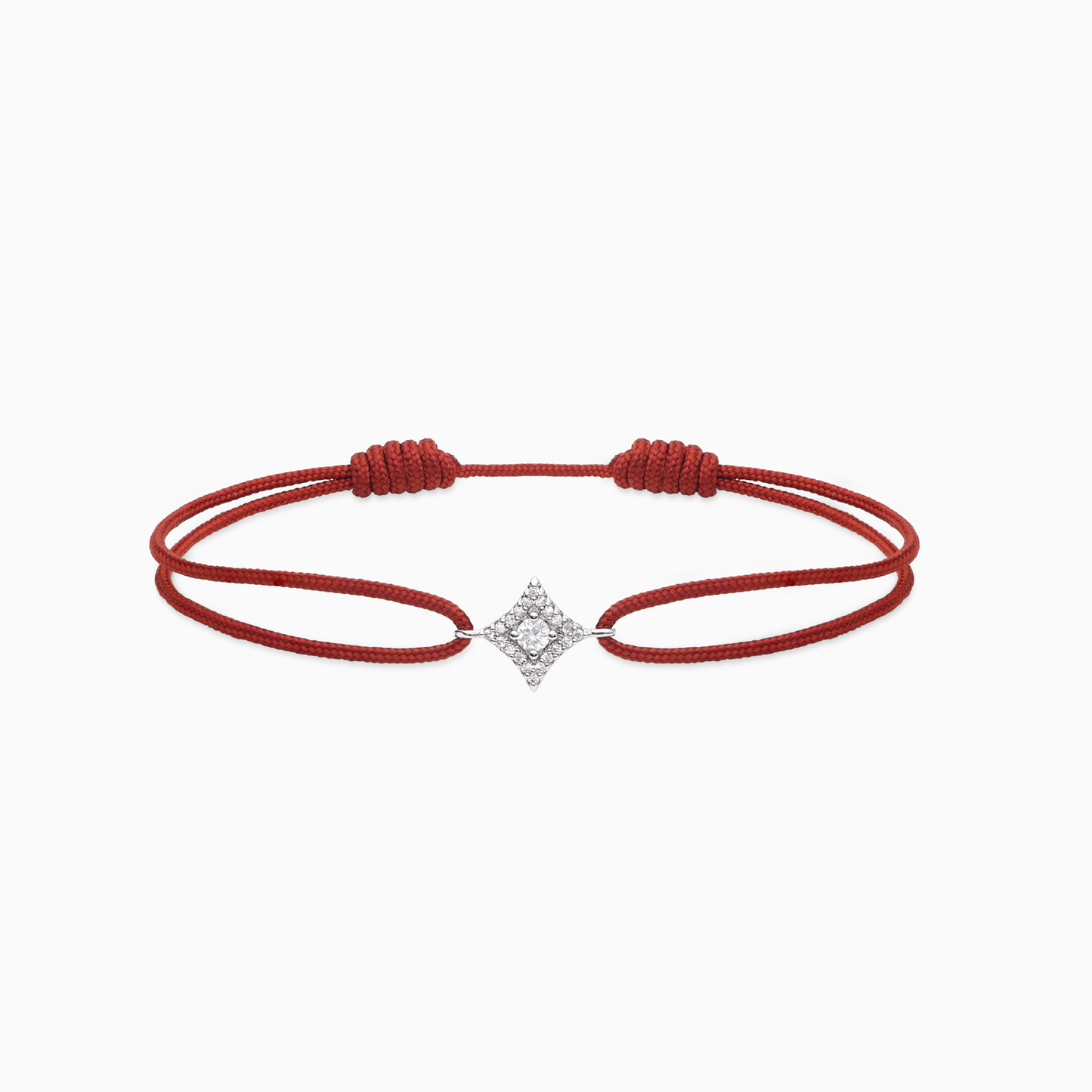 Bracelet cordon Star - Marron