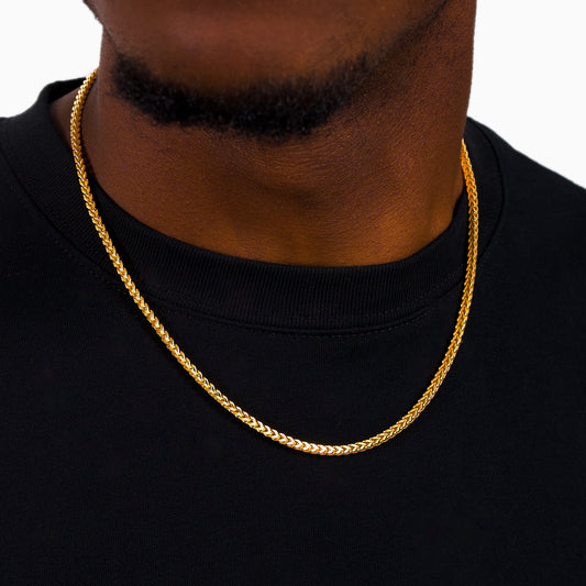 Franco chain 3 mm gold