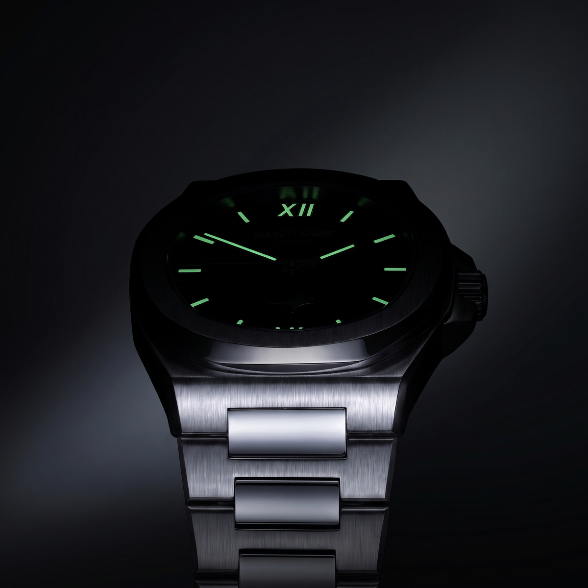 ASON1 - Cadran Bleu & Bracelet Acier inoxydable 316L