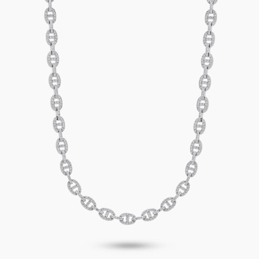 Mariner link chain 5mm silver