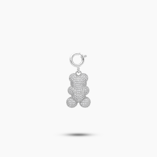 Sleakz Pendant - Icy Gummy bear silver