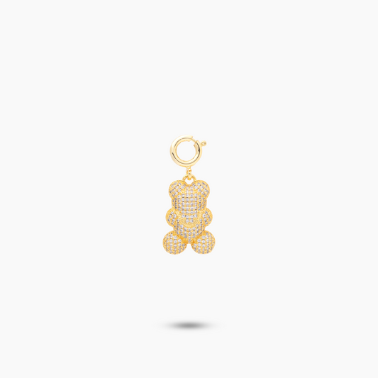 Sleakz Pendant - Icy Gummy bear gold