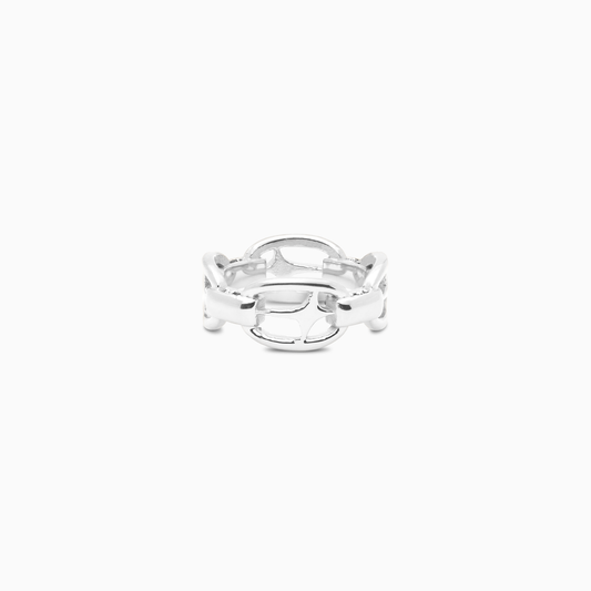 Silver signature H-ring