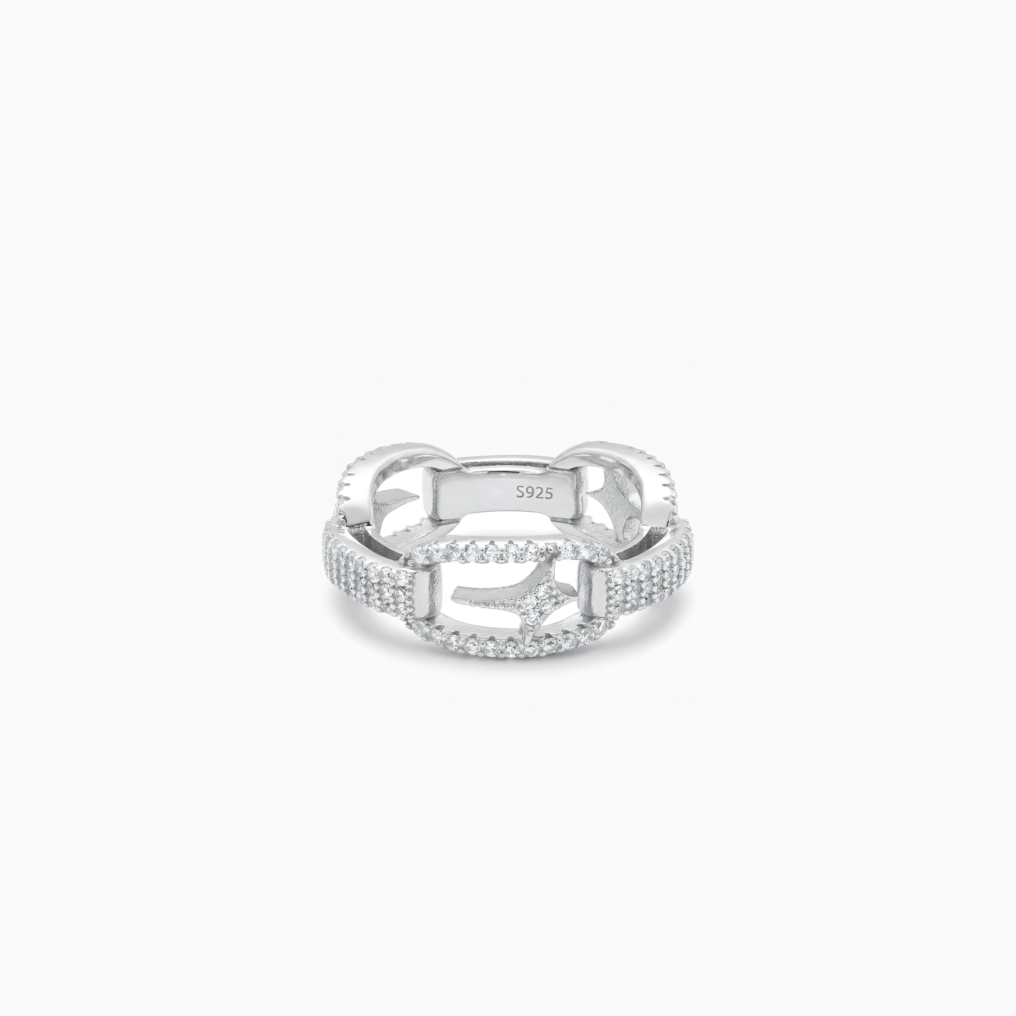 Silver signature H-ring