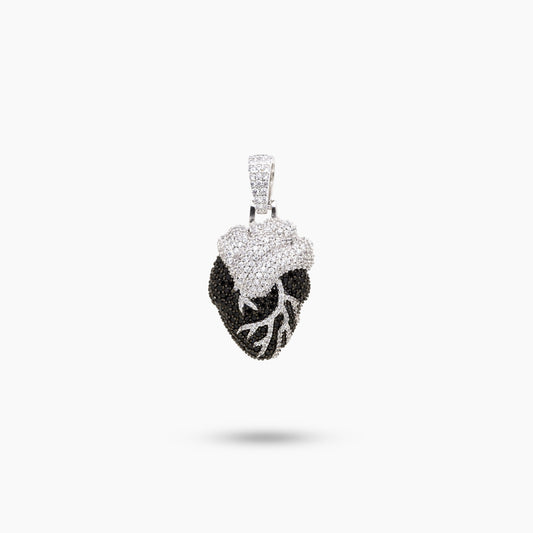 Organic heart black