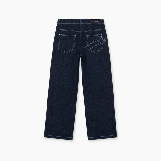 Jean Twin Stars - Dark blue