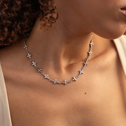 Chaîne Celestial - Argentée