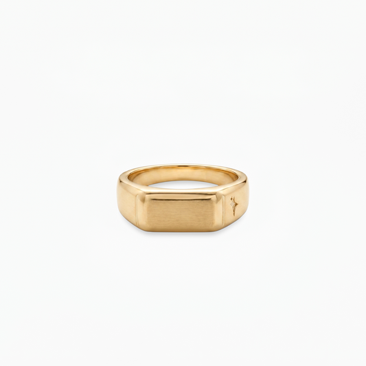 Golden ring bookmark