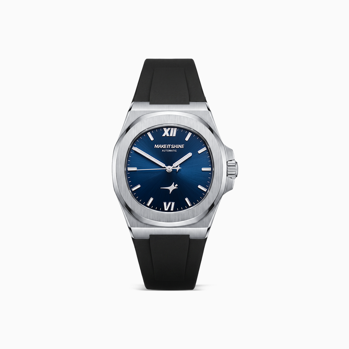 ASON1 - Blue Dial & Rubber Strap