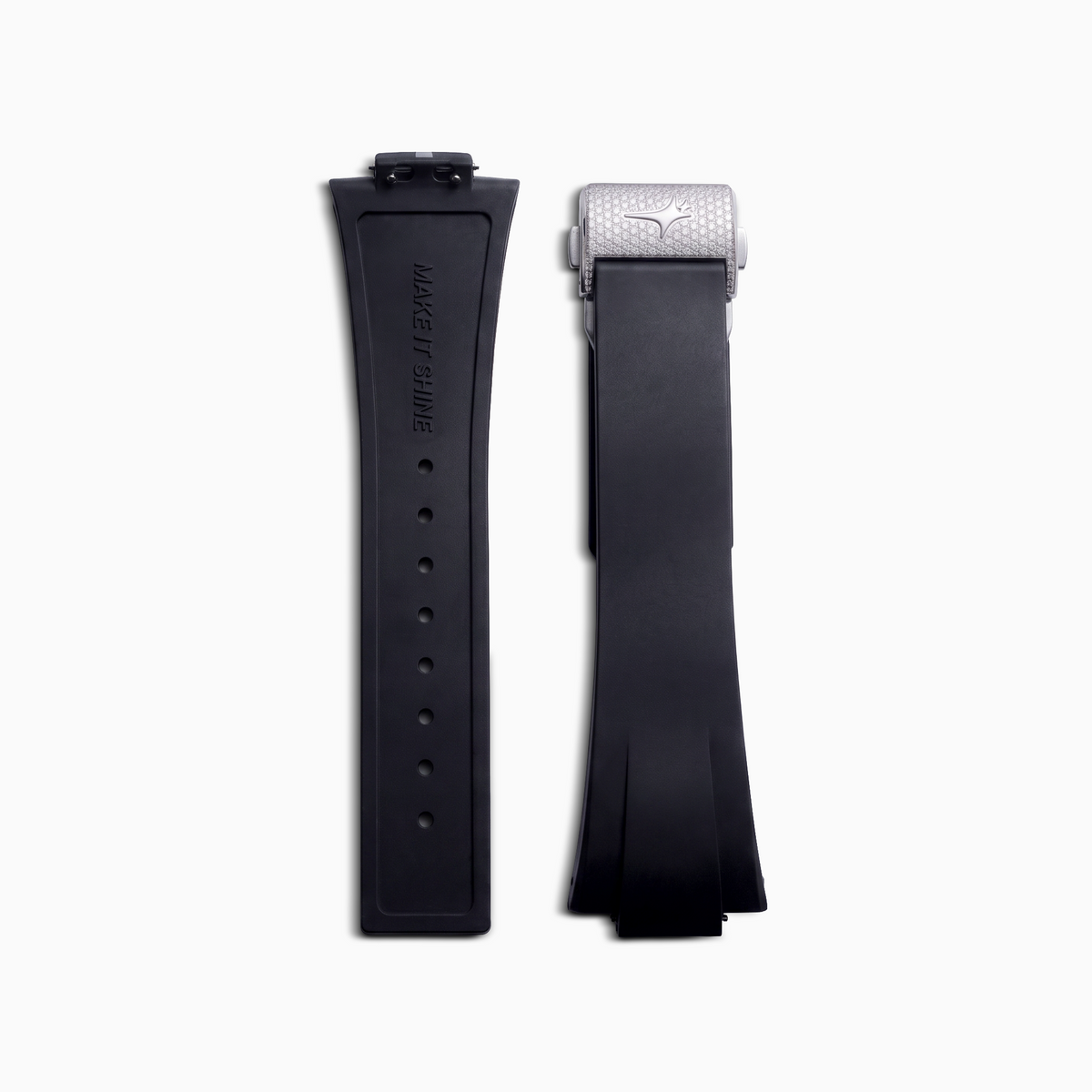 Bracelet Rubber - Moissanite VVS