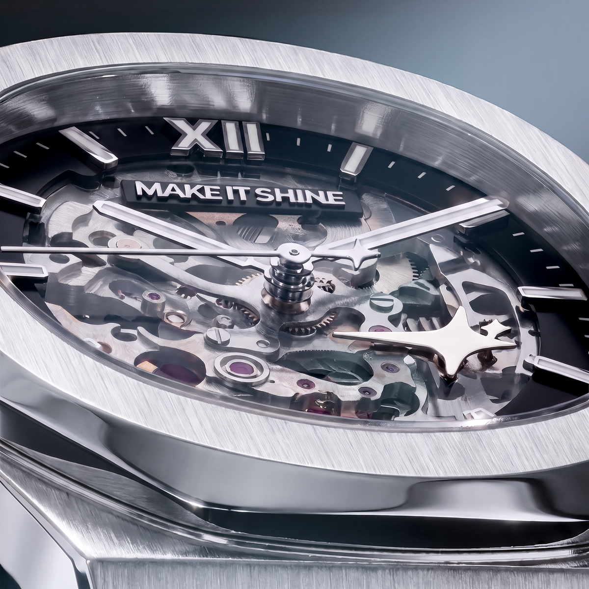 ASON1 - Skeleton Dial & Rubber Strap