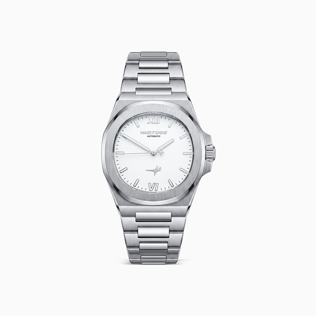 ASON1 - White Dial & 316L Stainless Steel Bracelet