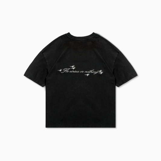 T-shirt Double Stars Noir