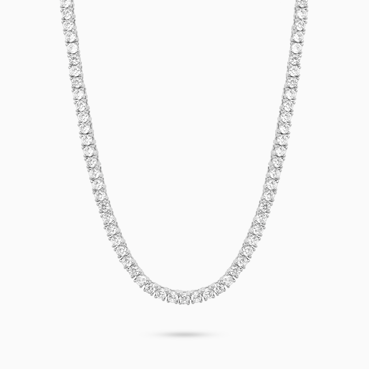 Chaîne Tennis 3 mm - Argent 925 / Moissanite VVS