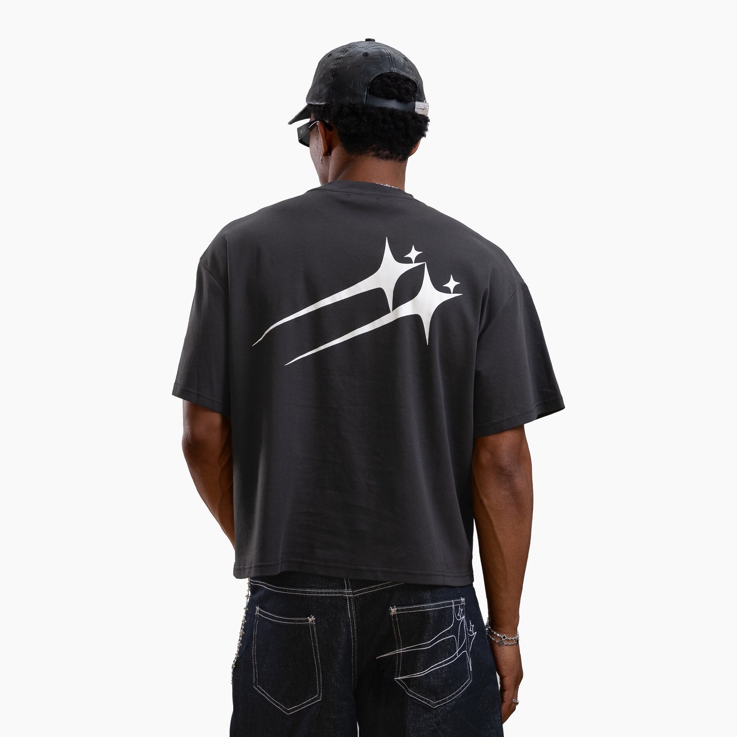 Twin Stars T-shirt - Black