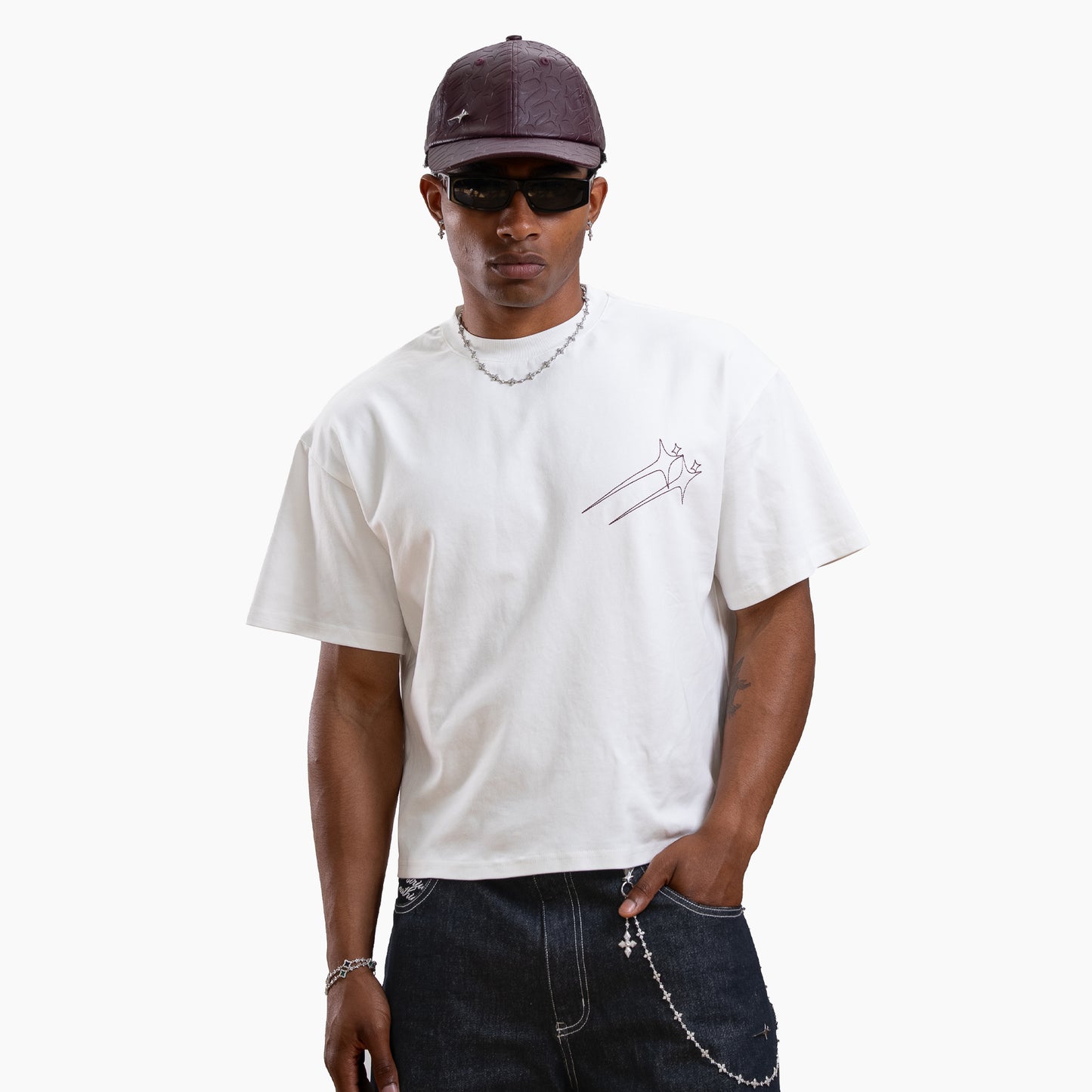 Twin Stars T-Shirt - White